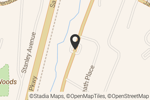 Map with location marker