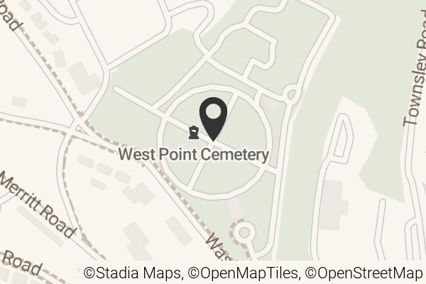 Map with location marker