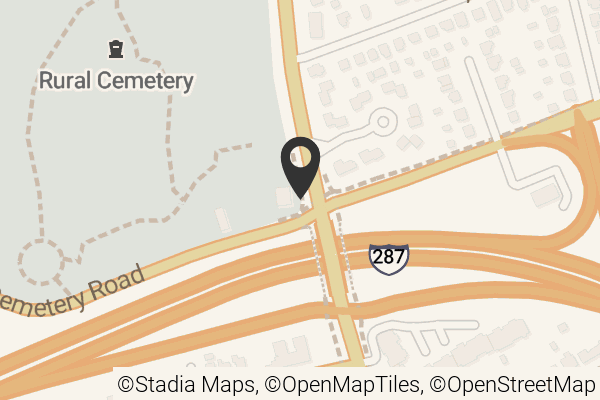 Map with location marker