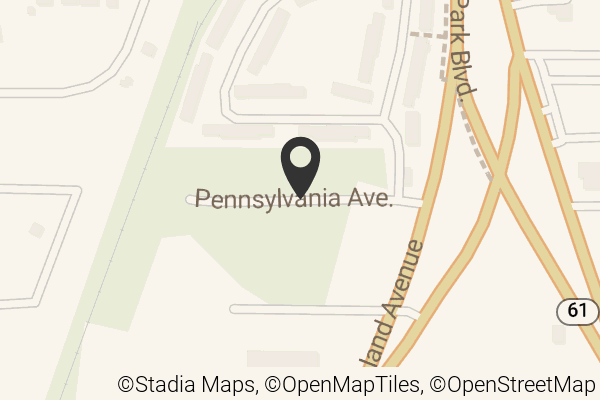 Map with location marker