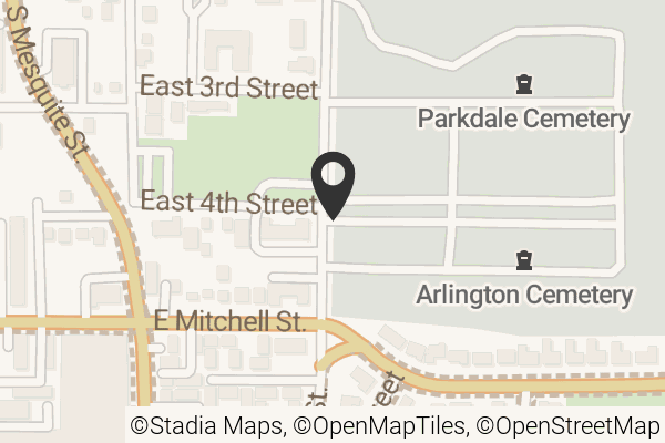 Map with location marker