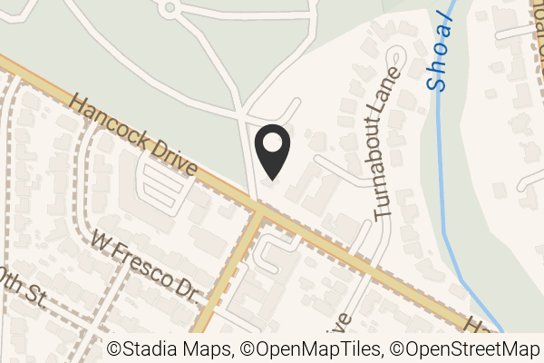 Map with location marker