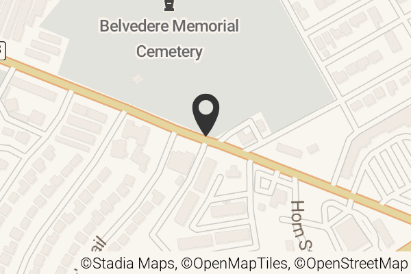 Map with location marker