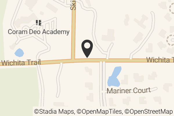 Map with location marker