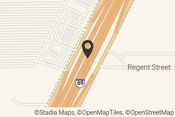 Map with location marker