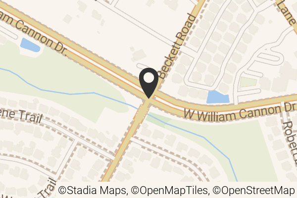 Map with location marker