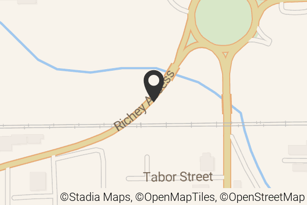 Map with location marker