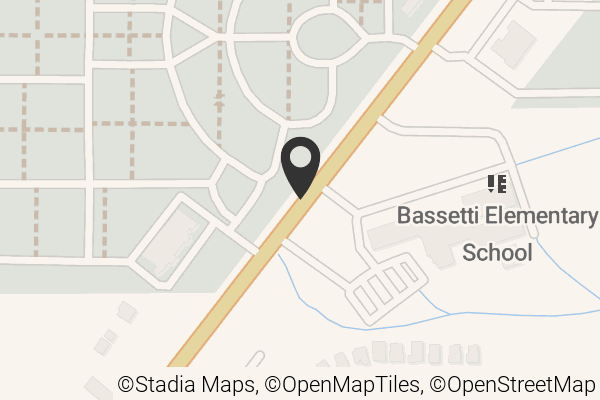 Map with location marker