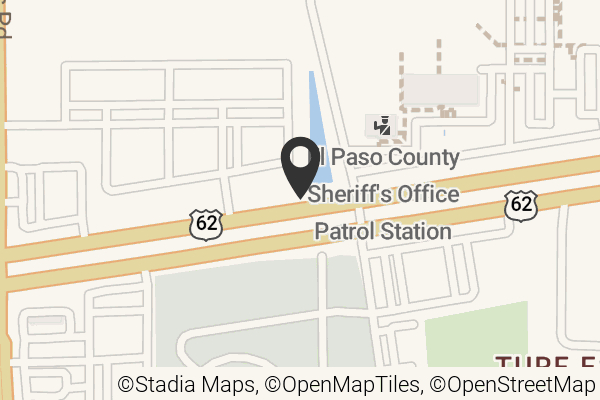 Map with location marker