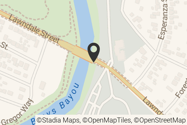 Map with location marker