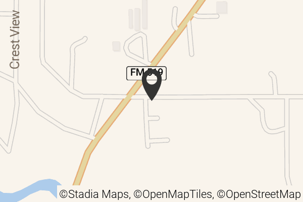 Map with location marker