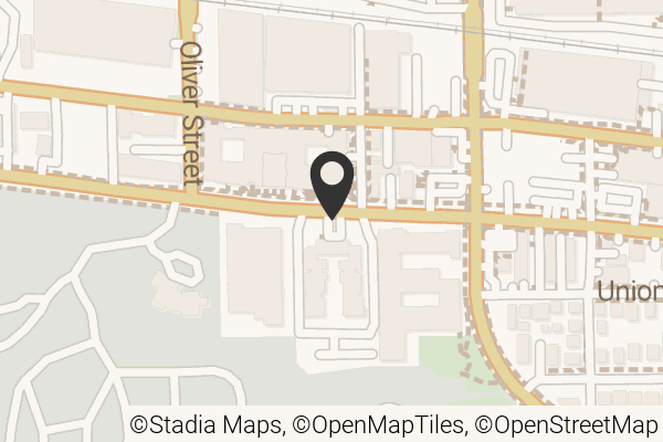 Map with location marker