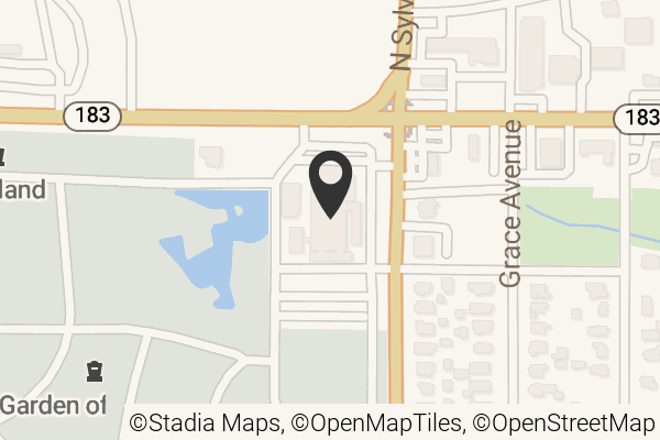 Map with location marker