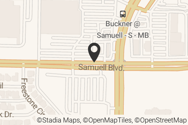 Map with location marker