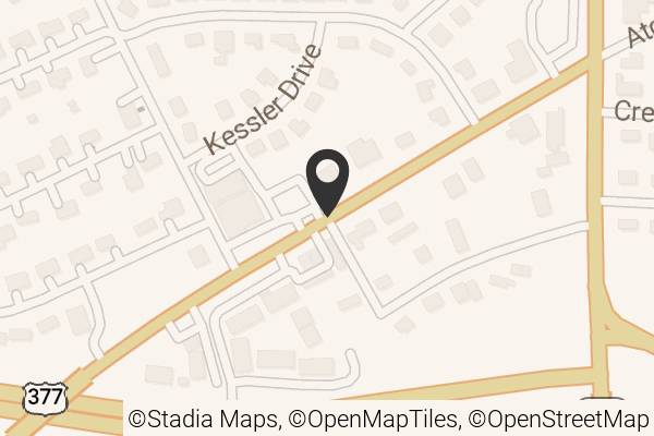 Map with location marker