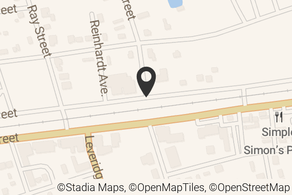 Map with location marker