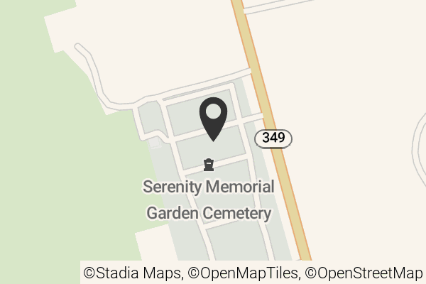 Map with location marker