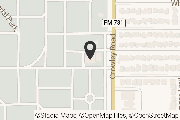 Map with location marker