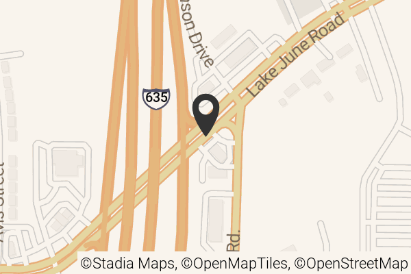 Map with location marker