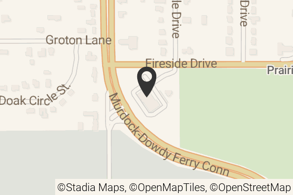 Map with location marker