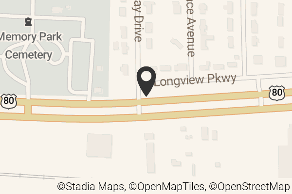 Map with location marker