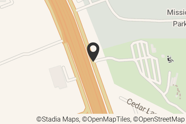 Map with location marker