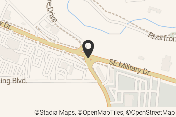 Map with location marker