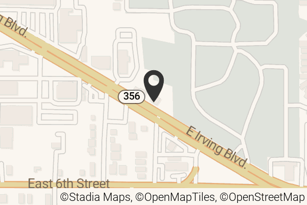 Map with location marker