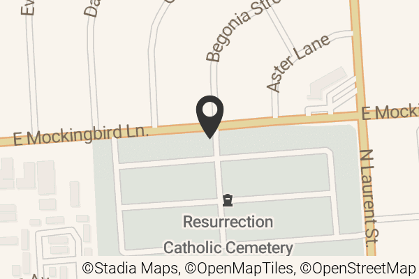 Map with location marker