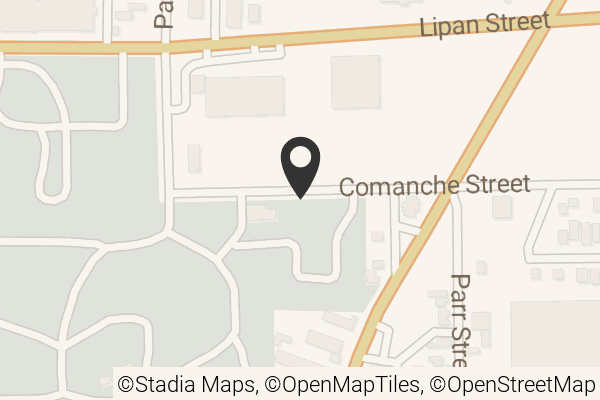 Map with location marker