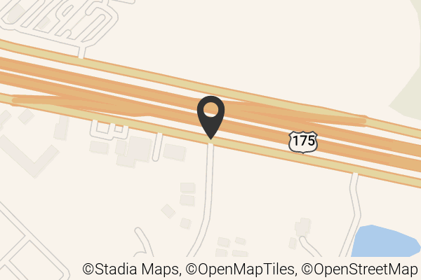 Map with location marker