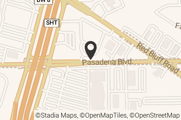 Map with location marker