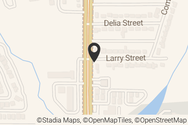 Map with location marker