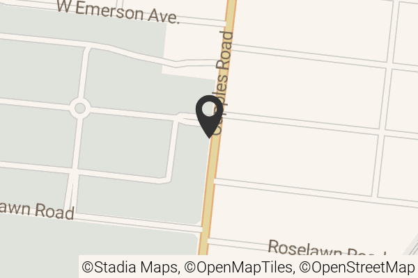 Map with location marker