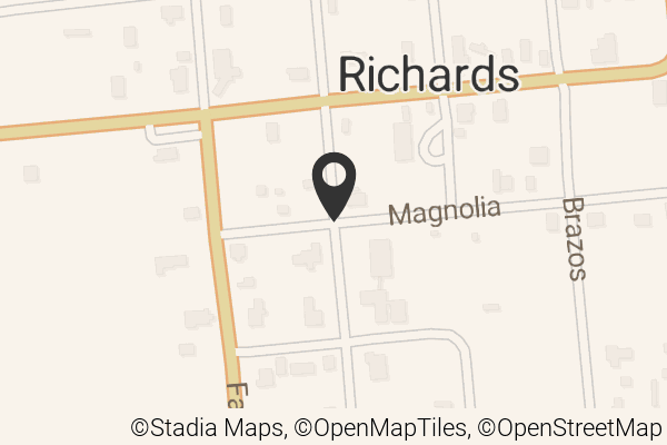 Map with location marker