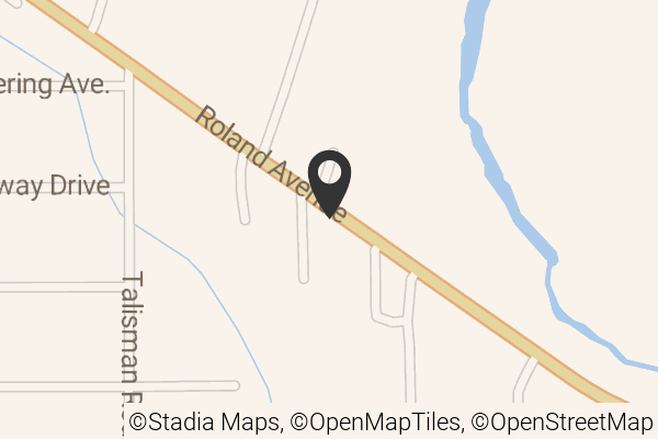 Map with location marker