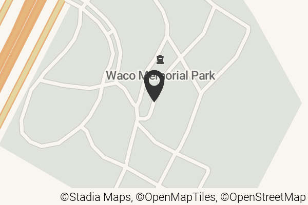 Map with location marker