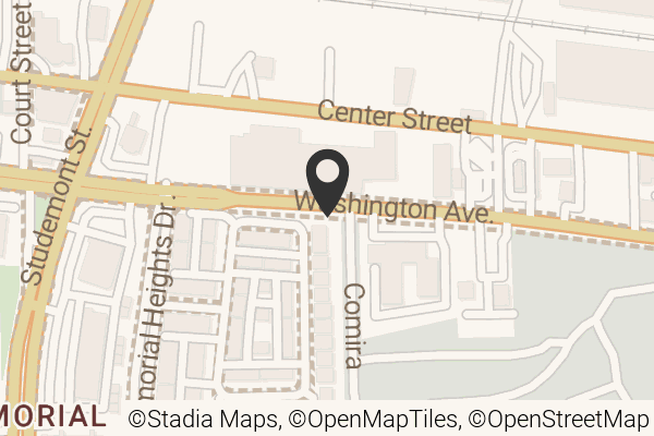 Map with location marker