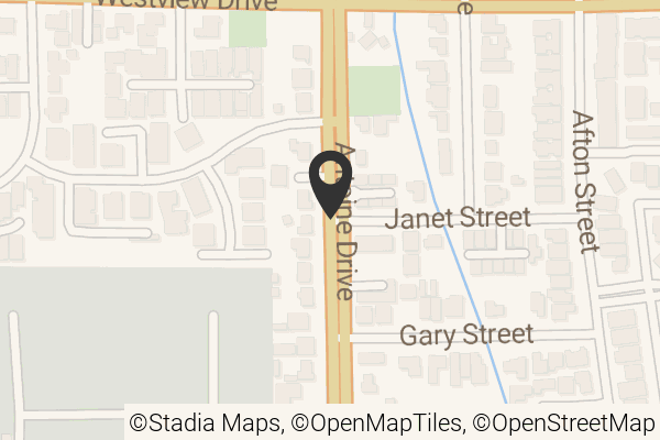 Map with location marker