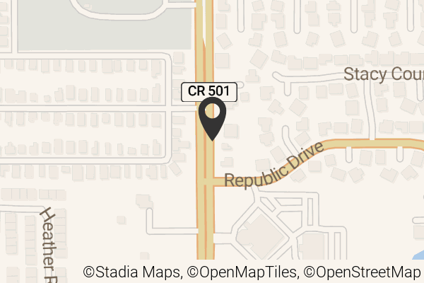 Map with location marker