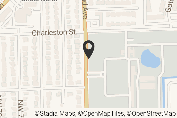 Map with location marker