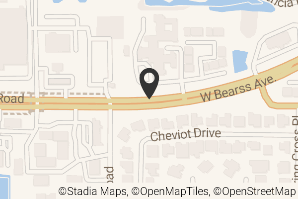 Map with location marker