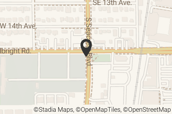 Map with location marker