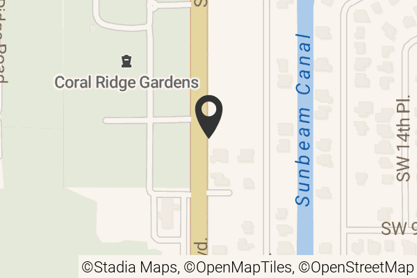 Map with location marker