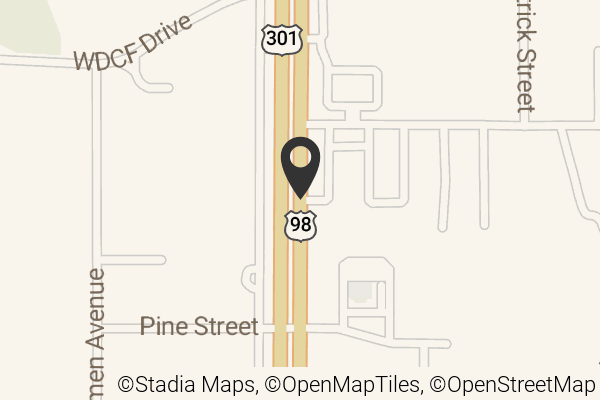 Map with location marker