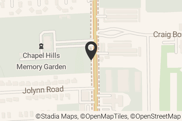 Map with location marker