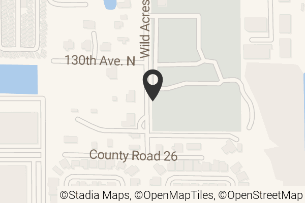 Map with location marker