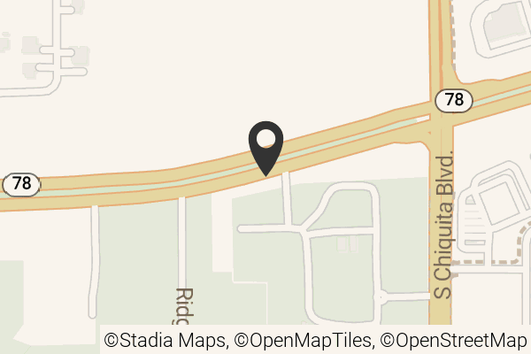 Map with location marker