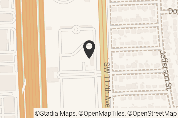 Map with location marker