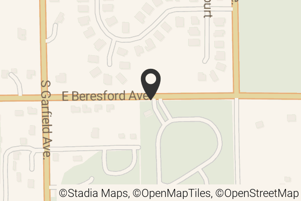 Map with location marker